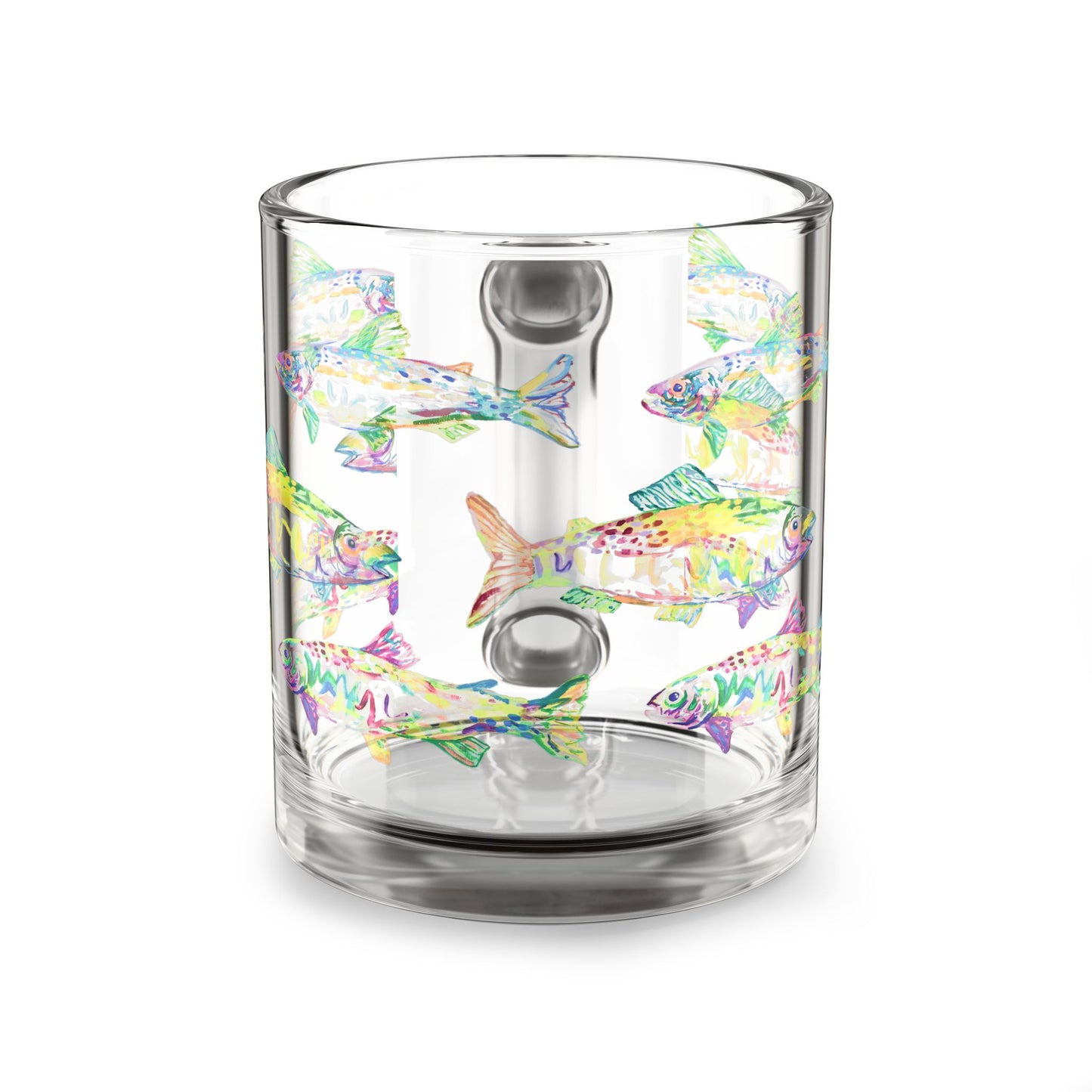 “Upstream” Glass Mug