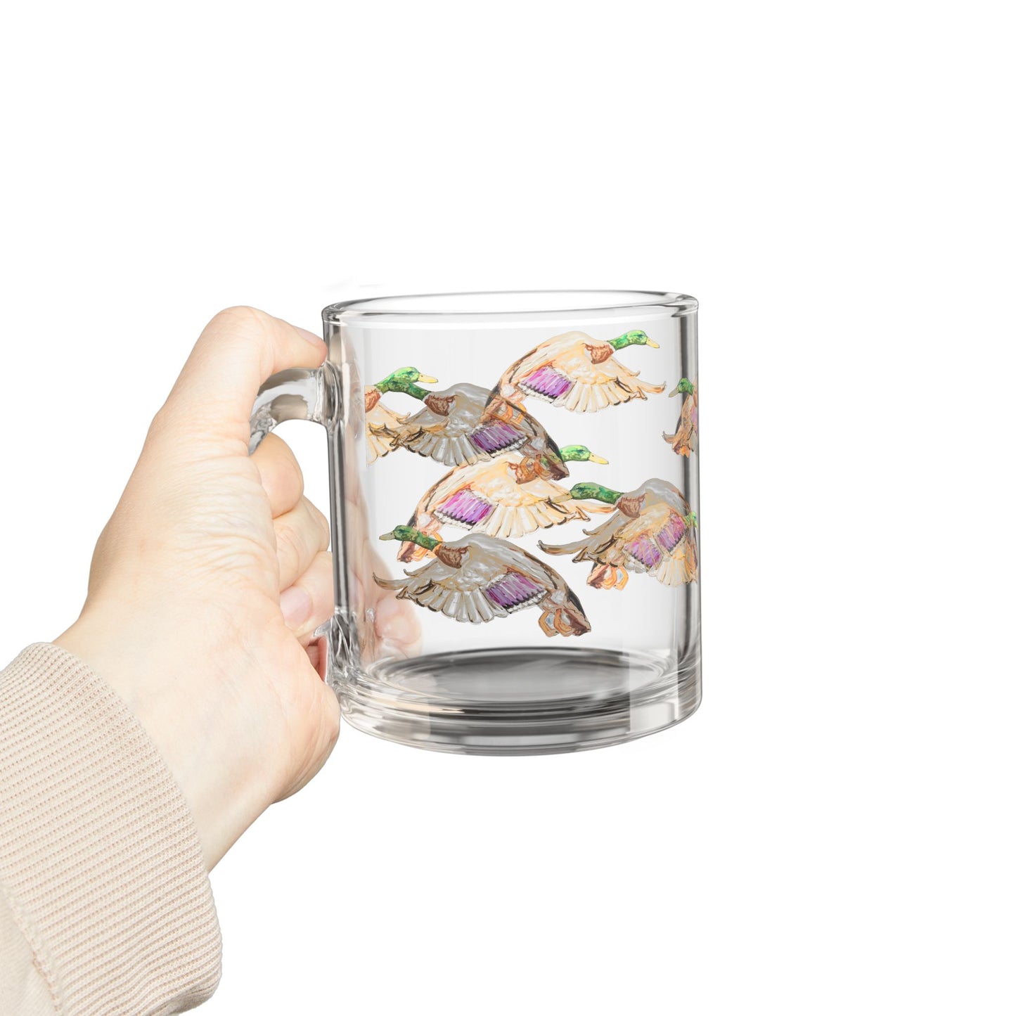 “Migration” Glass Mug