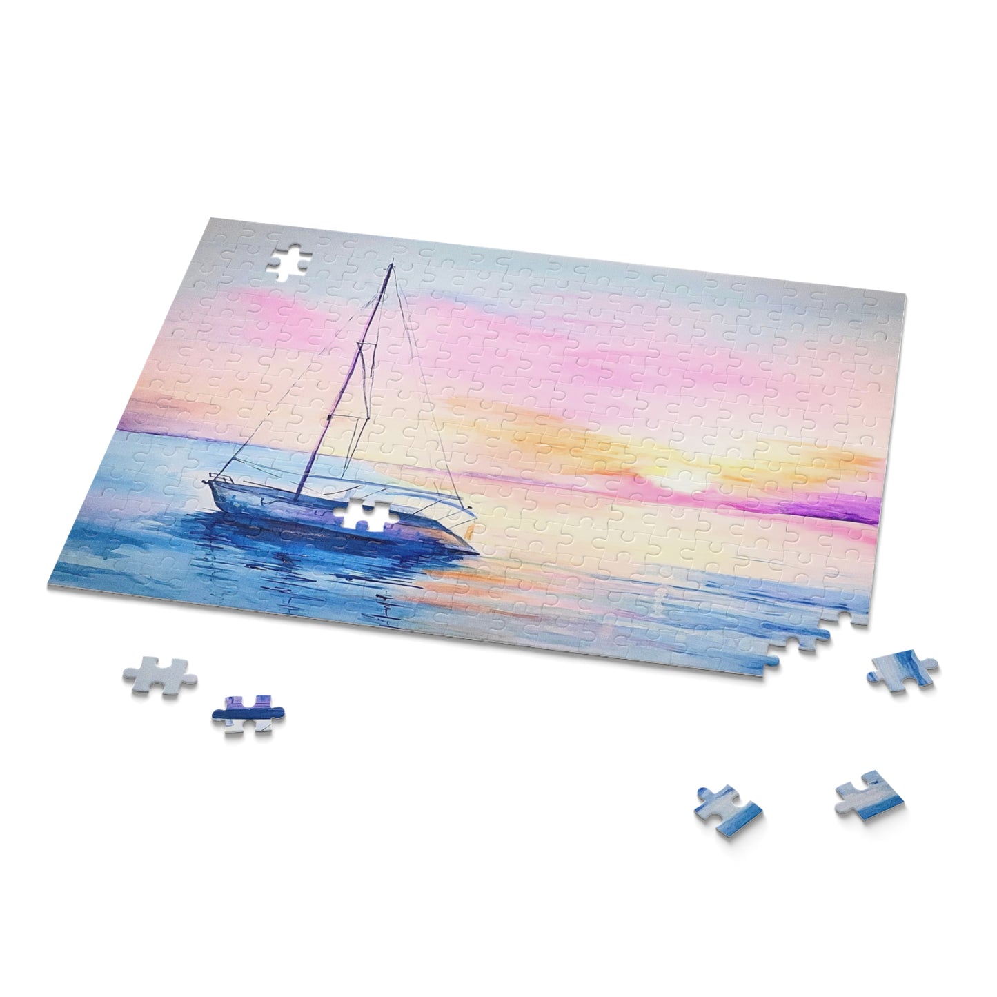 “Her Calm Waters” Puzzle (120, 252, 500-Piece)