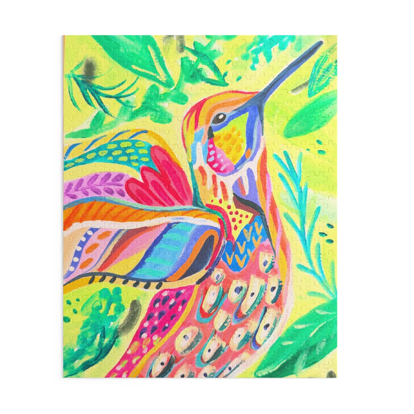 “Hover & Bloom” Puzzle (120, 252, 500-Piece)