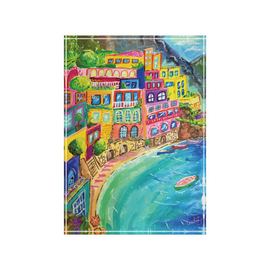 “Lost in Amalfi” Block Print