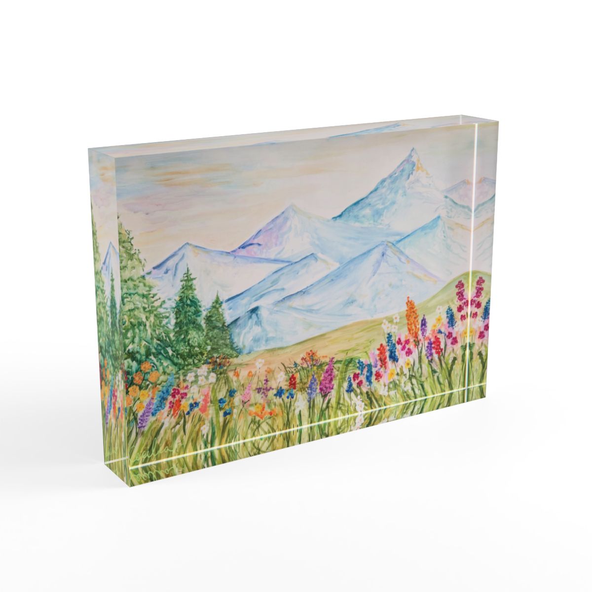 “Flower Valley” Block Print