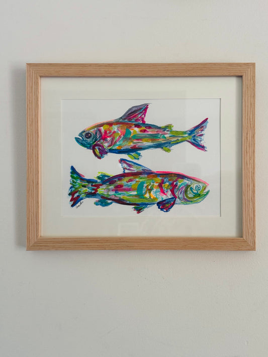 A Small Current of Color— Original